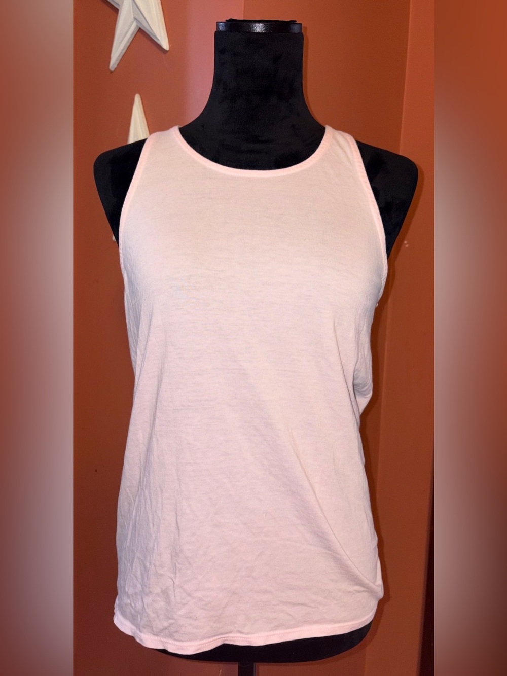 5/$25‼️Light Pink Women's Racerback Tank Top - Casual Everyday Tee
